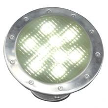 Переменного тока/DC12V 9 W IP68 нержавеющая сталь цветная(rgb) светодиодная подсветка для бассейна светодиодная подводная лампа Dia147x123mm с Защита от перегрузки по току