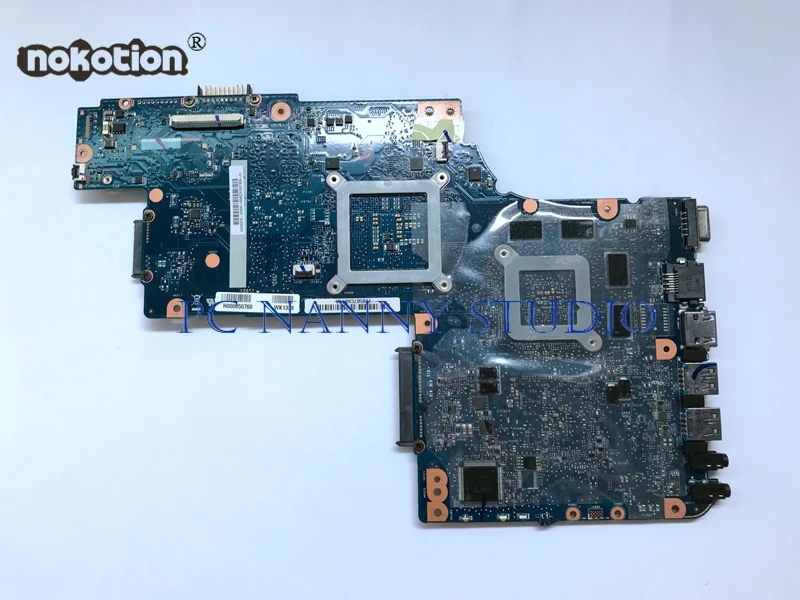 NOKOTION H000050760 для Toshiba L850 C850 C855 Материнская плата ноутбука HD 7610 M/1 GB S988B HM76 в хорошем рабочем состоянии