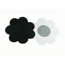 5 пар в форме сердца, цветка, груди, сосков, лепестков, Пирогов, обнаженных бюстгальтеров, самоклеющиеся наклейки, 6 цветов