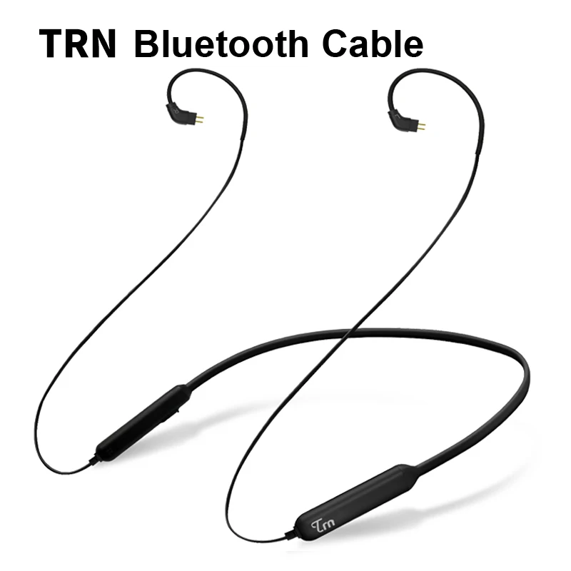 TRN APTX CSR8645 Chip 4.1 Wireless Bluetooth Cable HIFI Earphone MMCX/2Pin/IE80 Connector Support IPX4 Use TRN V80/V20/V10 APT-X