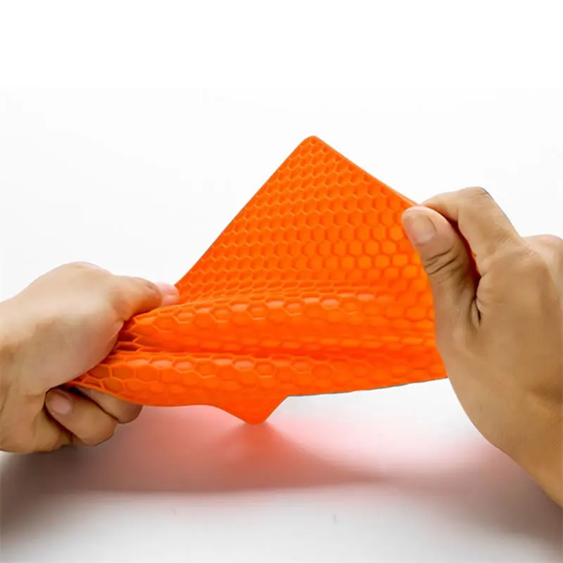 Upspirit силиконовый Квадратный Настольный коврик миска для посуды подставка