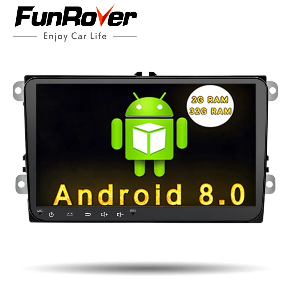 Funrover 2 din 9 дюймов DVD плеер автомобиля для VW/Volkswagen/POLO/PASSAT/Golf/Skoda/Seat/Fabia с Wi Fi Радио RDS GPS Bluetooth географические карты