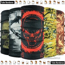 Экспресс- торговля 100 шт новые различные унисекс Стиль Открытый труба бесшовные головные уборы микрофибра многофункциональные банданы