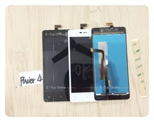 100% Testing Sensor Screen For Highscreen Power Four LCD Display Touch Screen Digitizer Sensor Assembly + 3M sticker + Tracking