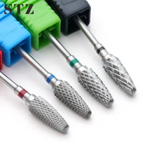 STZ супер качество твердосплавные сверла для удаления кутикул для маникюра Инструменты для дизайна ногтей полированные сверла аксессуары для ногтей F0615