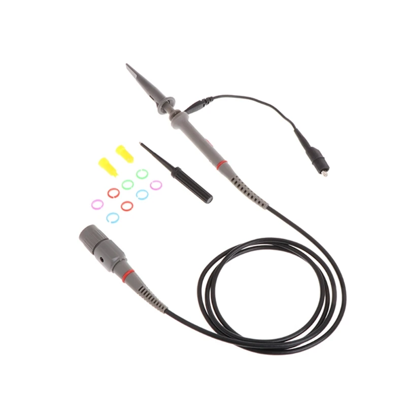 

1X 10X 80MHz High Precision Oscilloscope Probe Alligator Test Clip with Adjustable Attenuation Rate 'lirunzu