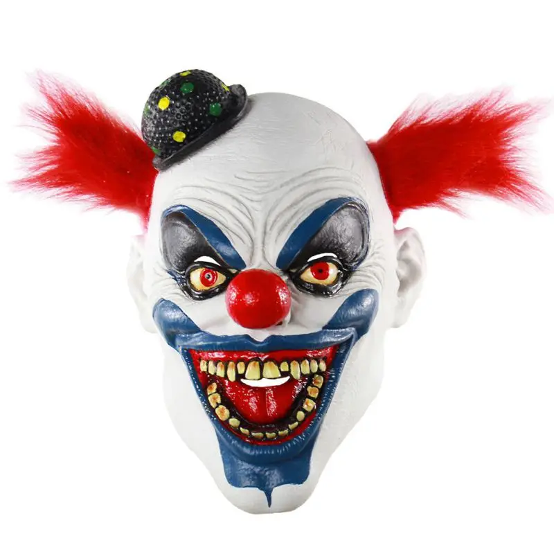 Минч клоун Карнавальная маска вечерние страшные клоуны маска Payday Хэллоуин ужасная маска - Цвет: RL0566D