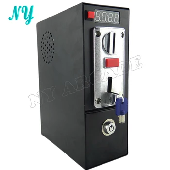 

DG600F Coin operated Timer Control box with six kinds coin selector acceptor for washing machine TV Massage chair