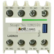 [ZOB] подлинный Контактор вспомогательный контакт устанавливается вспомогательный контакт 10A LADN31C 3 открытых 1-10 шт./лот