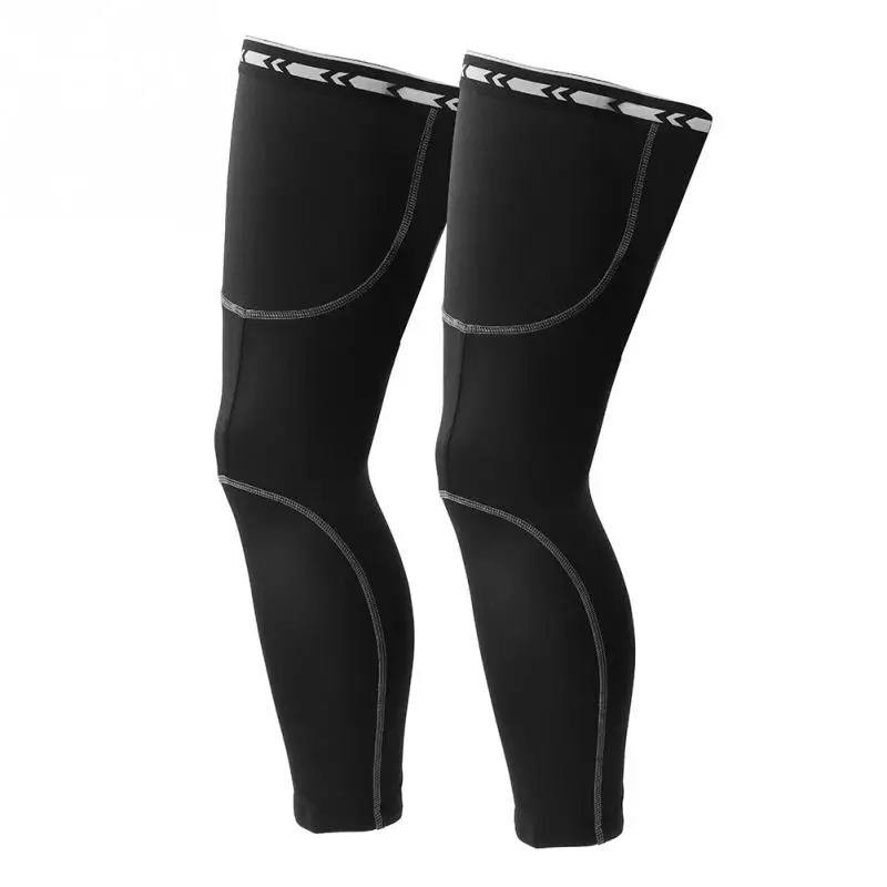 1 Pair Winter Outdoor Cycling Fleece Leg Warmers Bike Cycle Leg