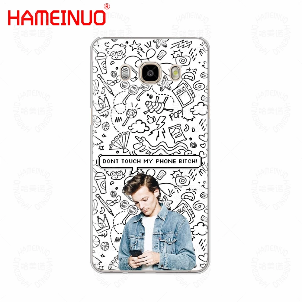 HAMEINUO One Direction 1d Louis Tomlinson cover phone case for Samsung Galaxy J1 J2 J3 J5 J7 MINI ACE 2016 2015 prime