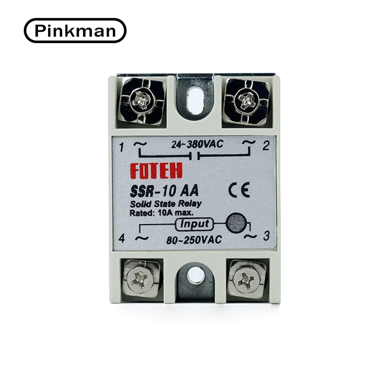 

1 pc FOTEK 10AA Solid State Relay SSR Single Phase AC-AC