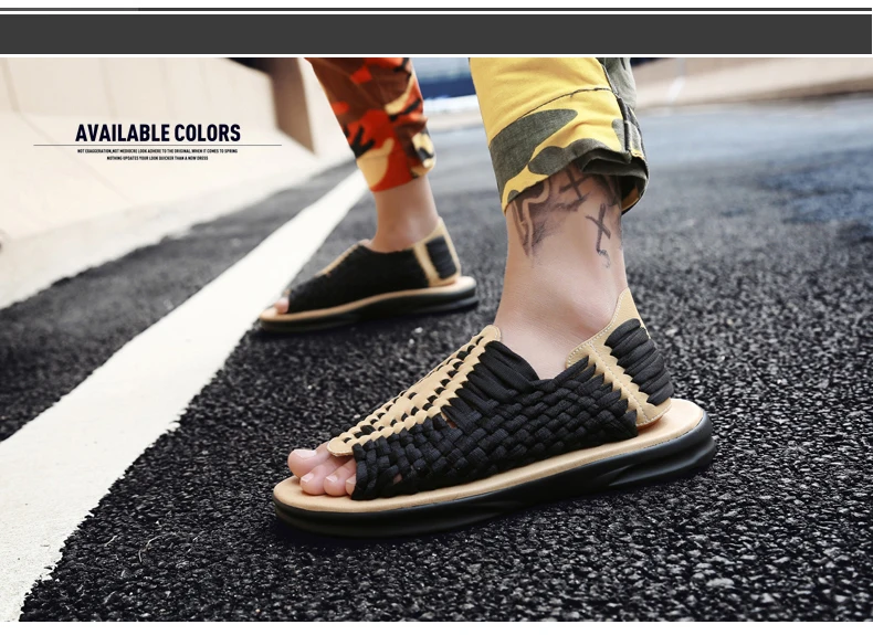 Летние сандалии для мужчин; качественные удобные мужские сандалии; Модные Дизайнерские повседневные мужские сандалии