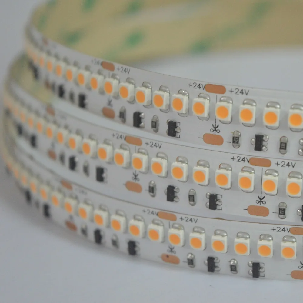 

CRI>95Ra 5M DC24V SMD3528 Constant Current LED Strip Light,228 LEDs/m with Constant Current IC 12mm non waterproof