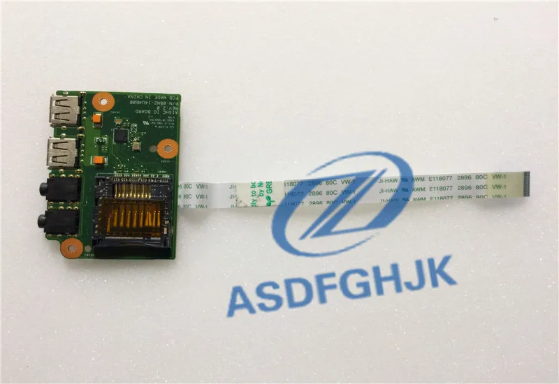 NOVATECH FOR ASUS A15HC USB / AUDIO IN CARD READER BOARD ADAPTER WITH CABLE 100% Test ok | Компьютеры и офис