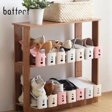 

Shoe Organizer Shoes Rack Plastic Adjustable Shoe Storage Organizers for Women High Heels Stand for Footwear Closet