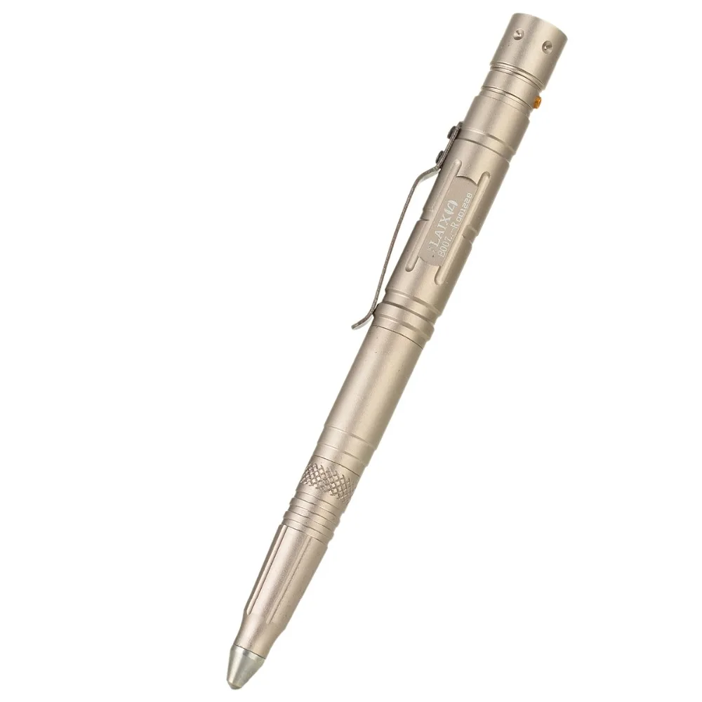 Laix B007.2 многофункциональная тактическая ручка, инструмент для повседневного использования, шариковая ручка для письма, светодиодный фонарик, аварийный стеклянный выключатель, Самозащита