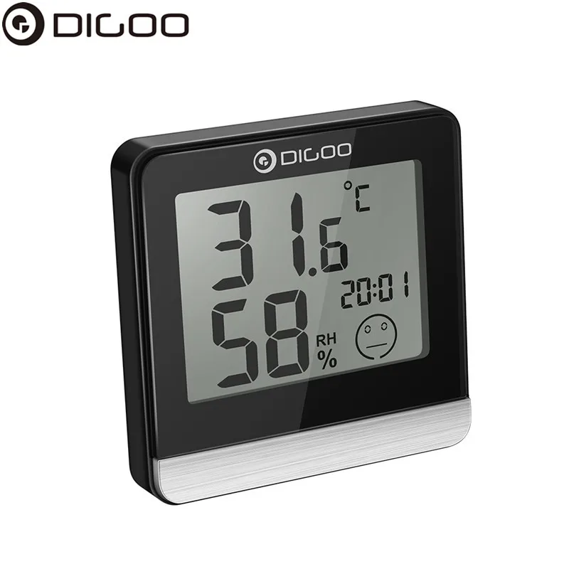 Digoo Dg Bc20 Bathroom Lcd Digital Thermometer Time Comfort Level