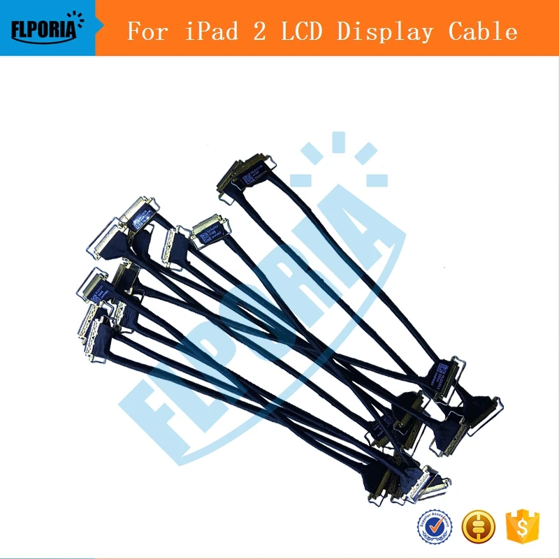 IPHT0016 For IPad 2 Long LCD Screen Display Flex Cable Ribbon Replacement Repair Parts  Free Shipping(2)