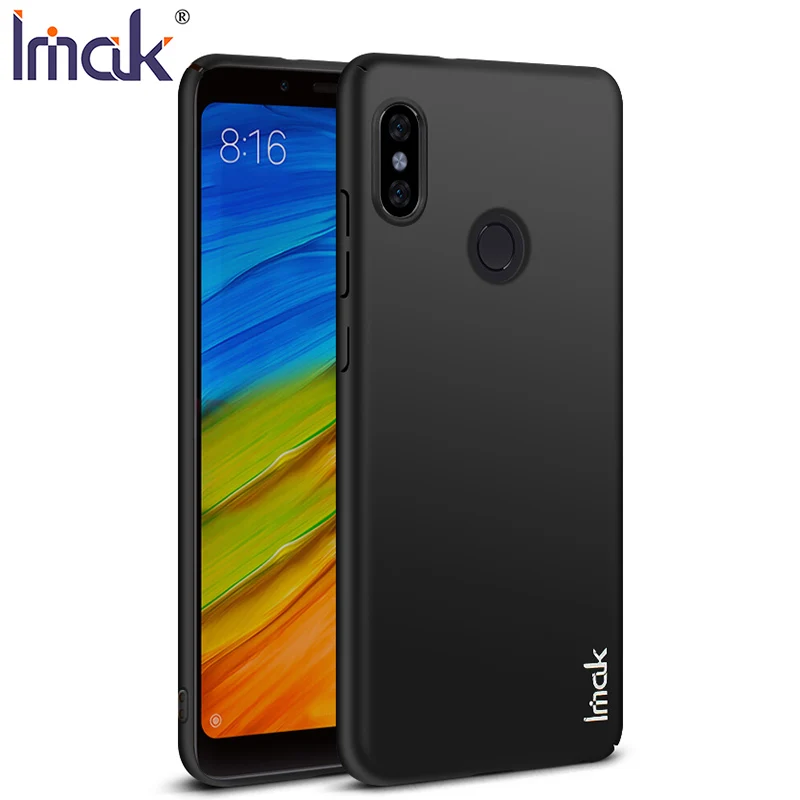 Жесткий чехол IMAK Jazzs для Xiaomi Redmi Note 5 Pro Чехол глянцевый PC полный защитный Note5 AI