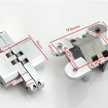 Сверхмощный самозакрывающийся Невидимый пружинный доводчик дверная петля невидимые петли нагрузка 20 кг