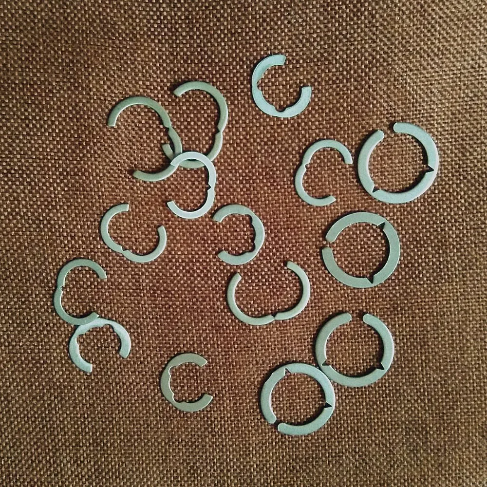 Стопорные кольца из нержавеющей стали с гофрированной трубкой|steel round ring|steel