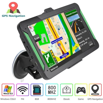 

CarGPS Navigator car accessories 7 inch LCD capacitive screen Navitel FM satellite transmitter voice GPS navigation latest map