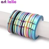 18Pcs Mermaid Nail Striping Tape Line Sticker Candy Color Adhesive Decals DIY Nail Art Manicure Decoration ► Photo 1/4