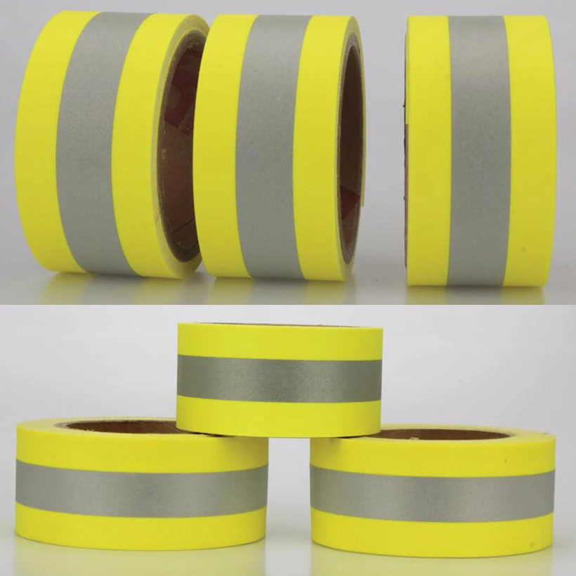 5cmx10m Reflective Flame Retardatn Tape with Yellow Silver and 100% Cotton Backing for Glove Free shipping 5cmx10m Reflective Flame Retardatn Tape with Yellow Silver and 100% Cotton Backing for Glove Free shipping