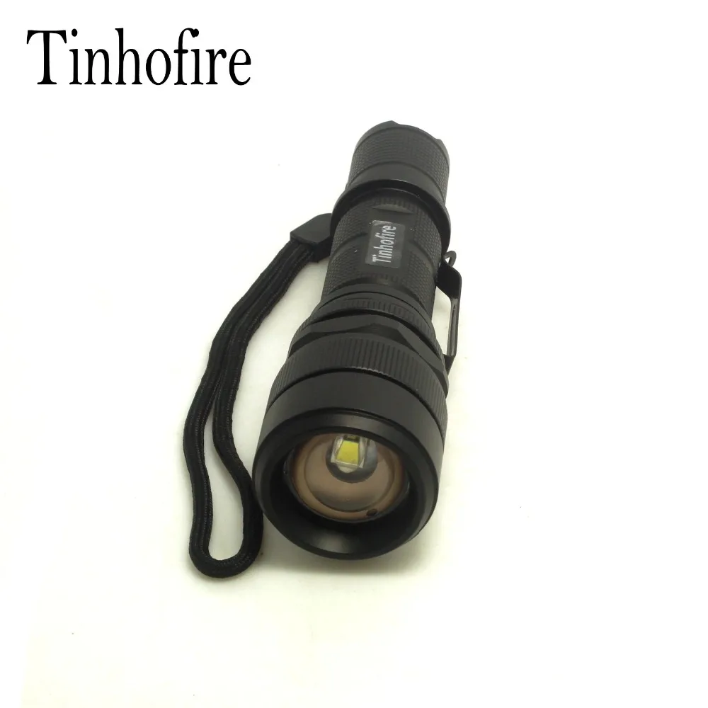 

Tinhofire 6880 Zoom 5-Mode 2000 Lumens L2 LED Zoomable Adjustable Flashlight Torch Light Lamp
