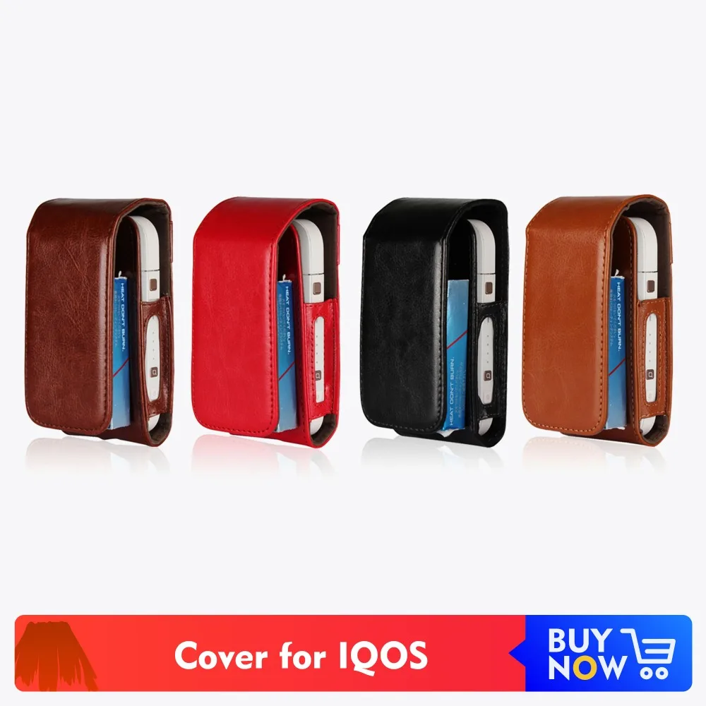 PU Leather Case Cover Carry Bag for IQOS Electronic Ciagarette