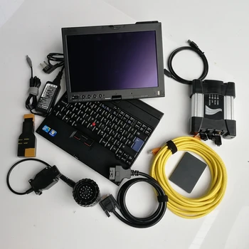 

Auto Repair Diagnostic tool with Used Laptop x200t thinkpad 4G + SSD 720GB with V06.2020 software + new for BMW ICOM next A2+B+C