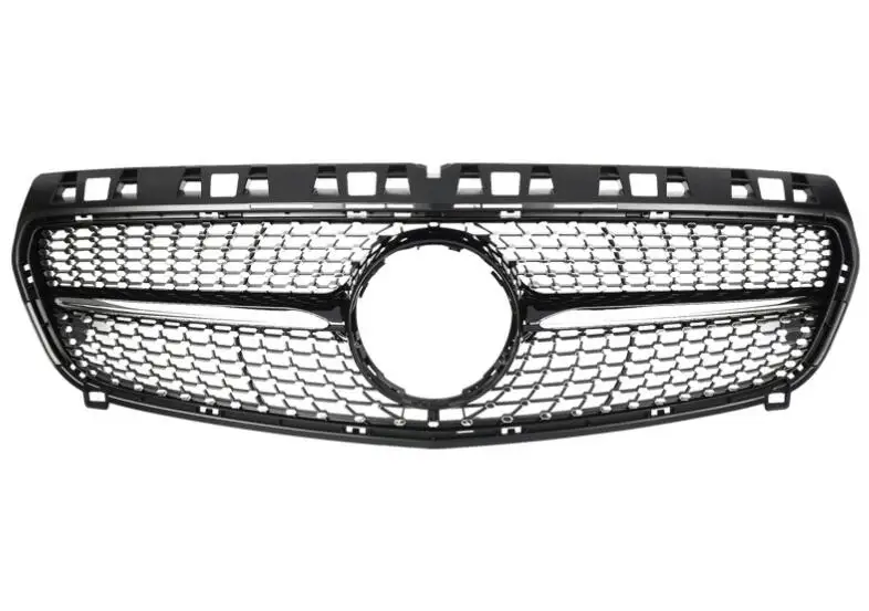 

For Mercedes-Benz A-class W176 A180 A200 A260 A45 2013-2015 with Emblem Diamond Look Front Racing Grille