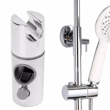 

New Chrome Plated Head Shower Bracket Holder For Bathroom Slide Bar