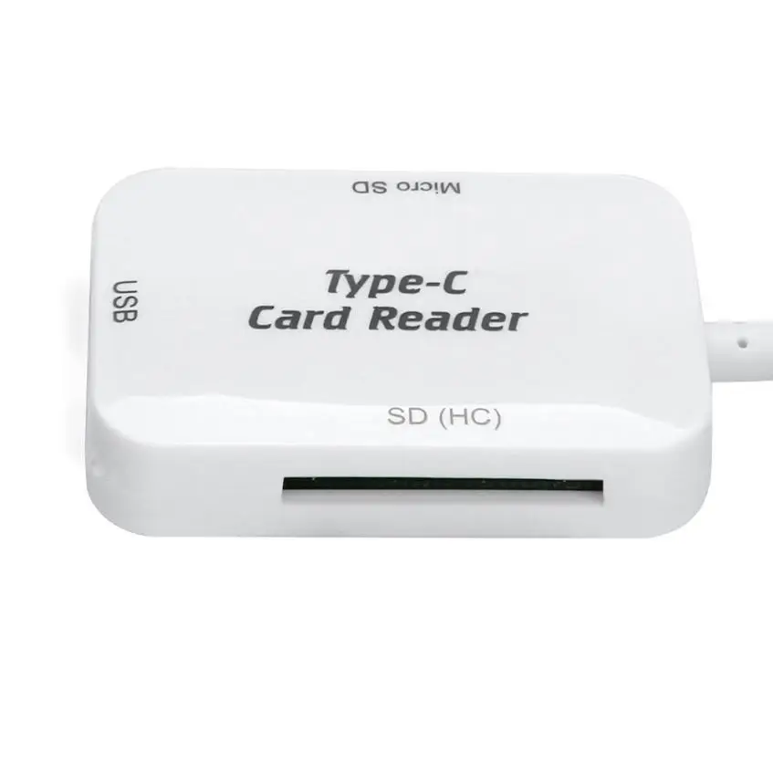 EC2 HIPERDEAL USB Card Reader Тип-C 3 в 1 Многофункциональный чтения карт памяти адаптера USB/TF/SD для Macbook Jul3