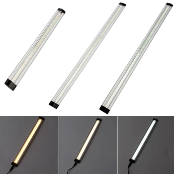 

24v DC 3W 5W 30cm 50cm Aluminum Kitchen Light Slim Lamps Puck Light Bathroom Counter LED Under Cabinet Lighting