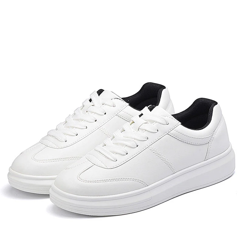 Agsdon Brand 2018 Women New Fashion White Sneakers Autumn Soft Comfortable Casual Shoes Fashion Flats Female Shoes For Student Women S Flats Aliexpress