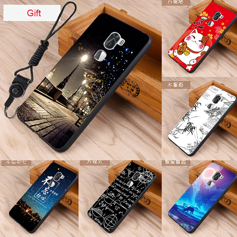 

Xiaomi mi5s plus Case Original Cover for Xiaomi mi5s plus Case Cover Skin Wolf Fish Skull mi 5s plus Fundas 100%