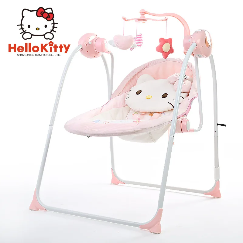 

Hello Kitty Baby Electric Rocking Chair A02 Pink Coffee Color One Generation Delivery