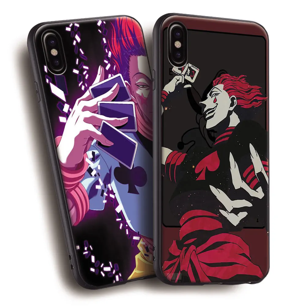 

Morow Hisoka HUNTER x HUNTER HxH Coque Soft Silicone Phone Case Cover Shell For iPhone 5 5s Se 6 6s 7 8 Plus X XR XS 11 Pro MAX