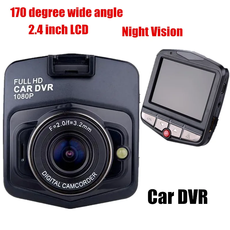 

New 2.7 inch Car Camera DVR Recorder NightVision Registrator Camcorder 170 Degree wide angle G-Sensor Motion detection