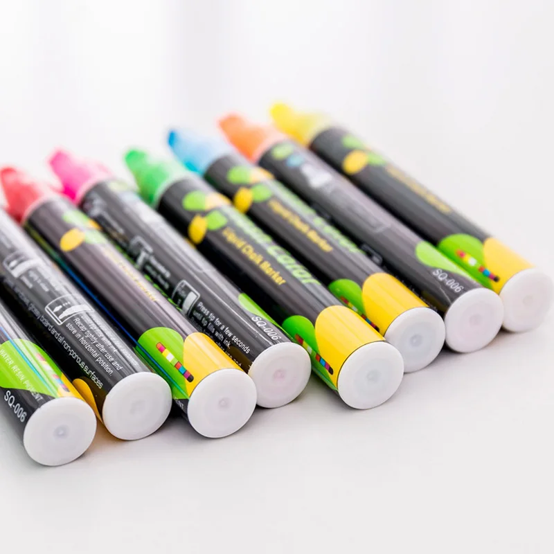 EZONE специальный текстовый маркер для флуоресцентного экрана Жидкий Мел маркер ручка школьные принадлежности ручки Канцтовары Школьные принадлежности
