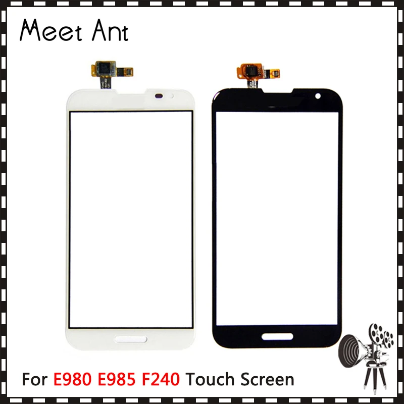 

High Quality 5.5" For LG Optimus G Pro E980 E985 F240 Touch Screen Digitizer Sensor Outer Glass Lens Panel Black White