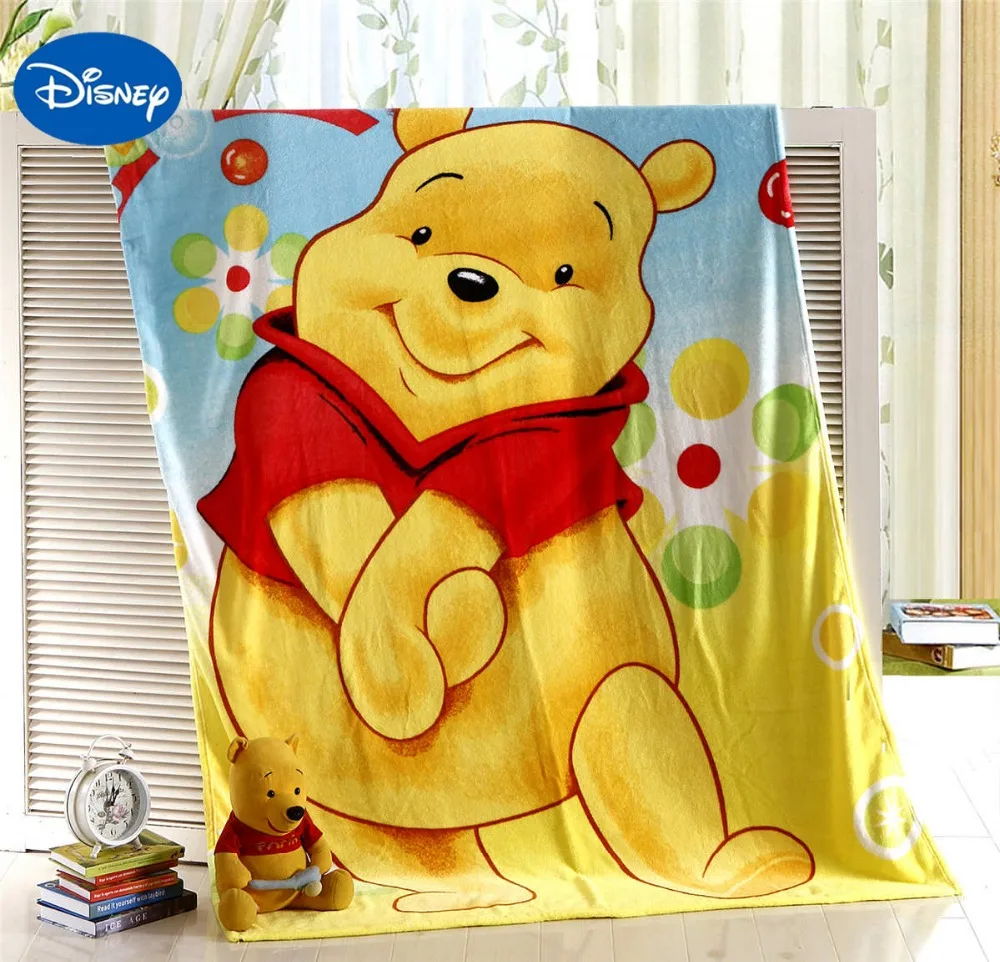 Lucu Winnie The Pooh Selimut 150200 CM Anak Anak Dekorasi Kamar Lucu Winnie The Pooh Selimut 150200 CM Anak Anak Dekorasi Kamar