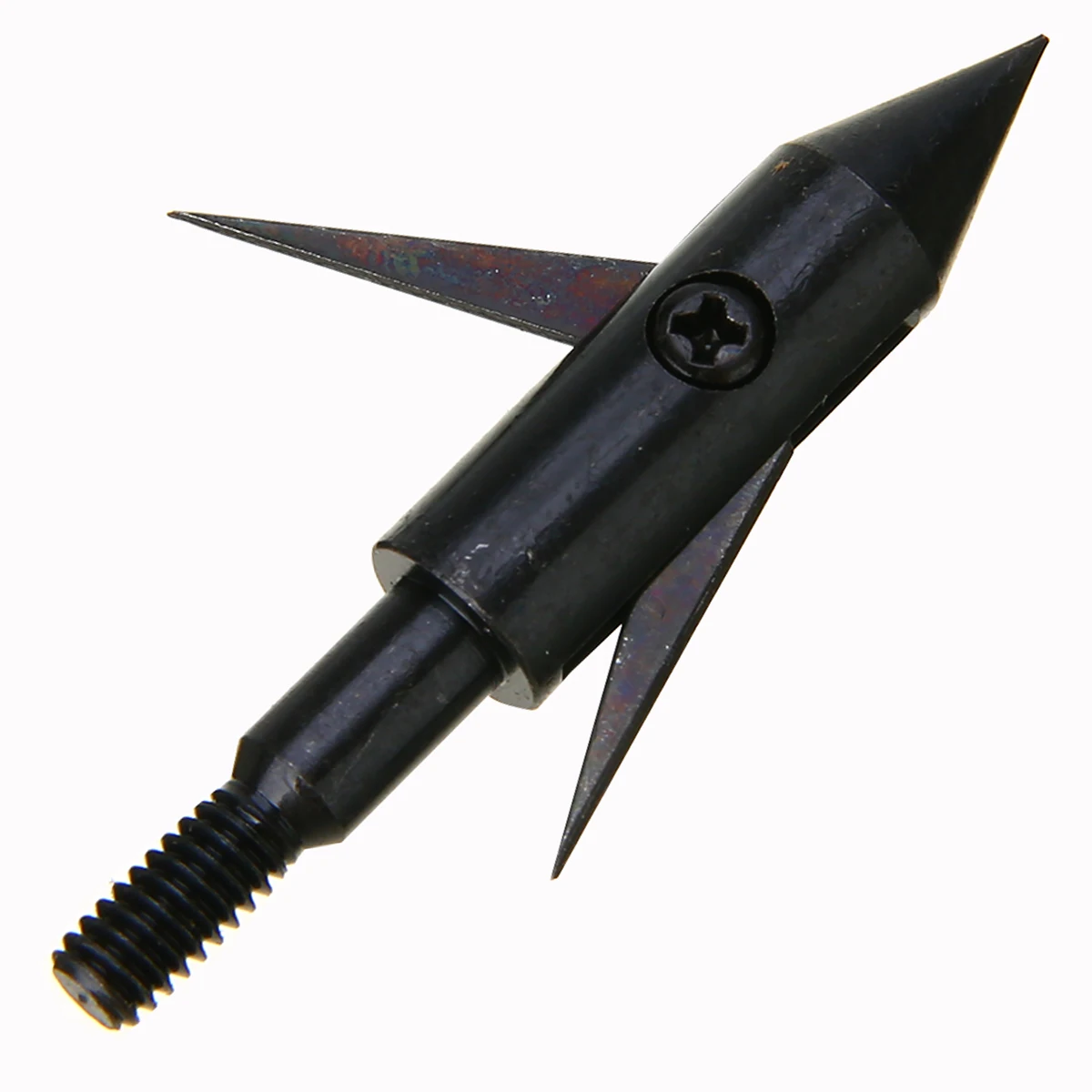 3Pcs Black Stainless Steel Archery Arrowheads Fishing Arrow Hunting Archery Bow Heads Boardhead Arrowhead Points