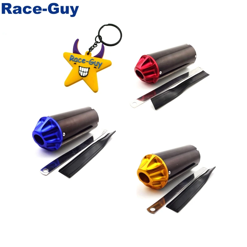

Aluminum 28mm Exhaust Muffler For 50cc 70cc 90cc 110cc 125cc Chinese Pit Trail Dirt Bike CRF50 XR50 KLX SSR Thumpstar Lifan YX