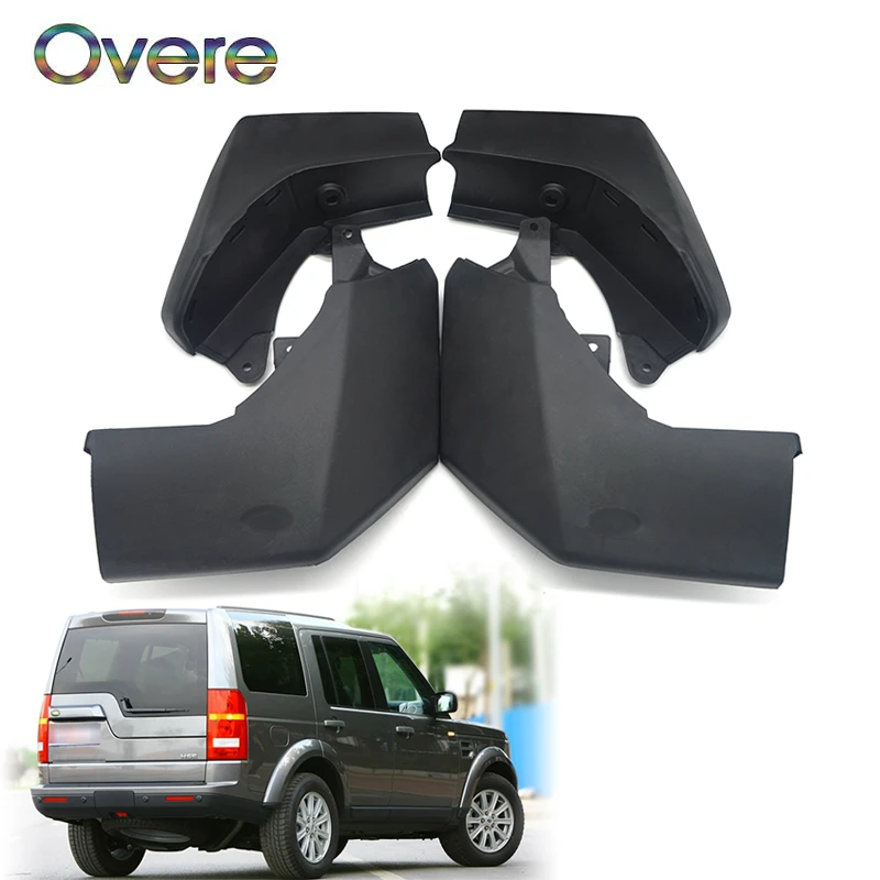 Overe автомобильные передние и задние брызговики для Land Rover Discovery 3 2004 2005 2006 2007 2008