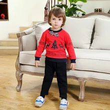 Boutique Kids Clothing Lot new year costumes for kids toddler boy christmas Outfit Sets Winter 2018 Casual Children Clothing