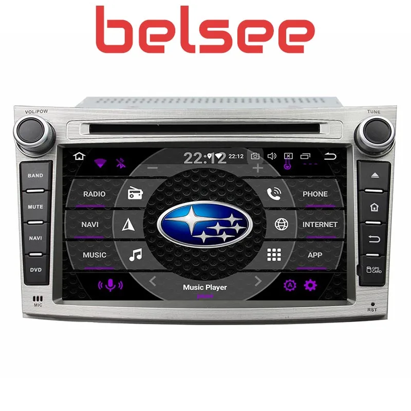 

Belsee Octa Core PX5 Android 8.0 Head Unit Car Radio Stereo DVD Player Multimedia GPS Navi for Subaru Legacy Outback 2009-2014