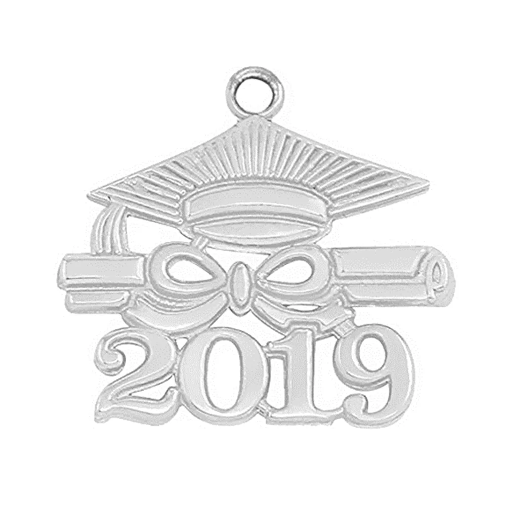 

New Fashion Metal Electroplating 2019 Dr. Cap Diploma Charm & Pendant FIT School Graduation Souvenir Gift Jewelry Making